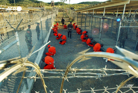 La prison de Guantanamo, photo diffusée le 18 janvier 2002 - Shane T. McCoy - AFP