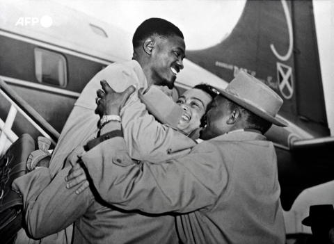 Patrice Lumumba in 1960 - AFP