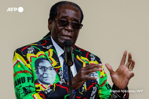 President Robert Mugabe (2016) - Jekesai Njikizana - AFP