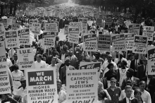Le mouvement des droits civiques aux Etats-Unis